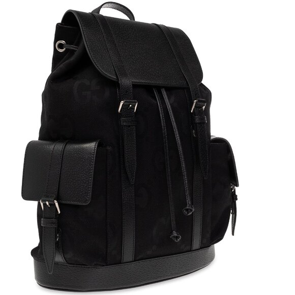 Gucci Jumbo GG Canvas Backpack Black - Picture 4 of 13